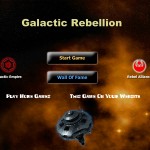 Galactic Rebellion Screenshot