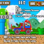 Super Mario Truck  Screenshot