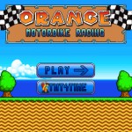 Orange Motorbike Racing Screenshot
