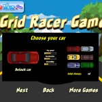 Grid Racer Game Screenshot