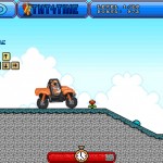 Orange Motorbike Racing Screenshot